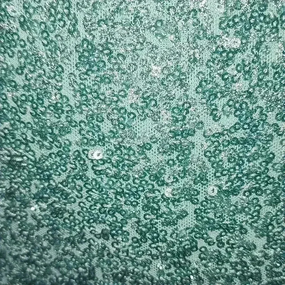 Susana Monaco Sequin cowl neck dress in mint creme Revolve.nwot. - Picture 6 of 9